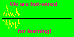 WE ARE HOT WIRED FOR LEARNING GIF, LETTERS OF WORDS GRADUALLY ADDED AS ELECTRICITY GRADUALLY MOVES FROM RIGHT TO LEFT ON THE WIRE